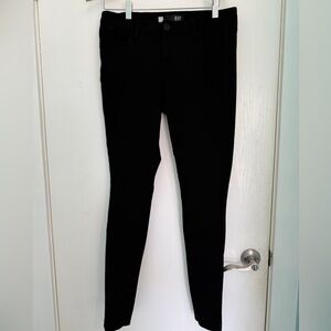 Kut from the Kloth Black Skinny Jeans Size 8 High Rise Stretch